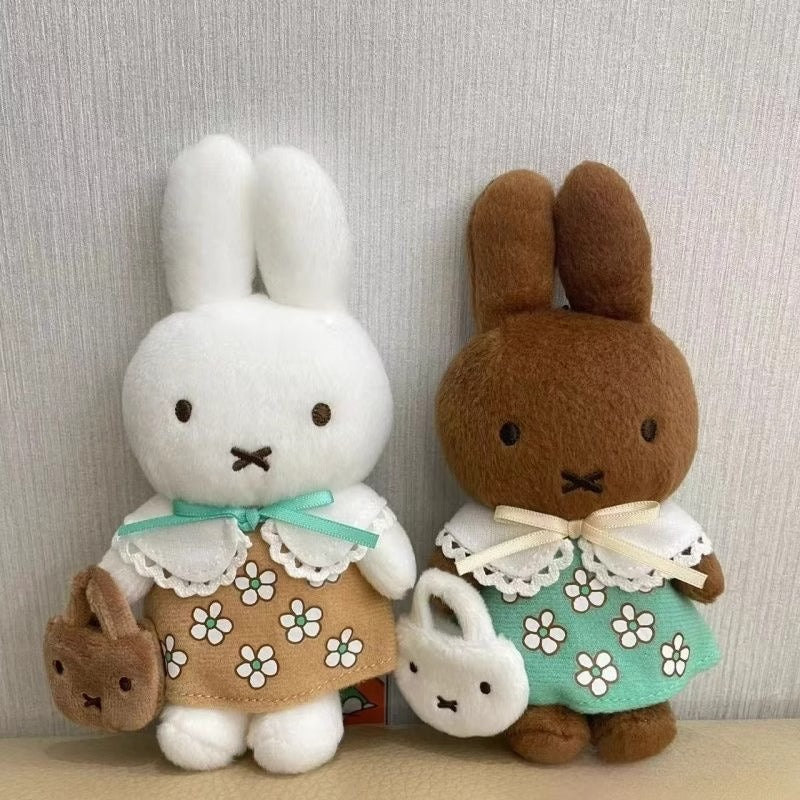 Mify handbag series Meier Miffy rabbit pendant plush doll super cute doll mini white rabbit Mify handbag series Meier Miffy rabbit pendant plush doll super cute doll mini white rabbit